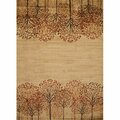 Rlm Distribution 1 ft. 10 in. x 3 ft. Affinity Tree Blossom Accent Rug Natural HO3095078